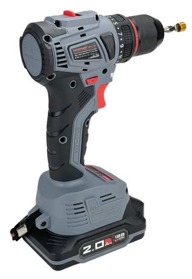 Дрель-шуруповерт Profipower MKBL-18B (с 2-мя АКБ, кейс)