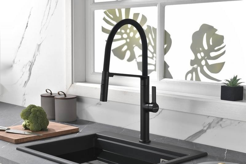 Смеситель Paulmark Barrel BA214029-AN (черный)