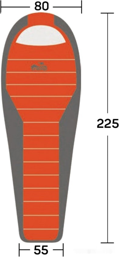 Спальный мешок Tramp Fjord T-Loft TRS-049R (левая молния)