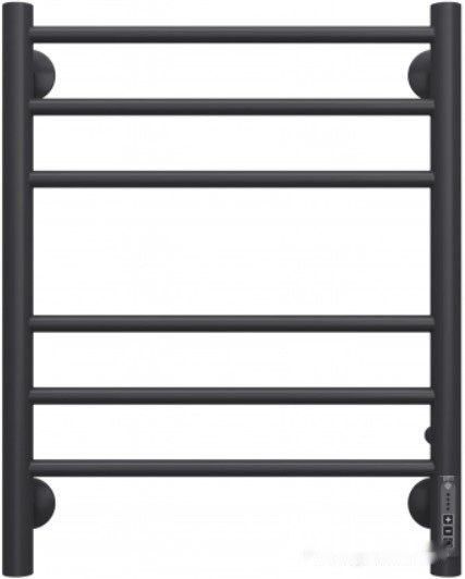 Полотенцесушитель Terminus Аврора электро КС П6 с диммером (450x600, черный)