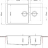 Кухонная мойка Longran Enigma ENG860.500 15 (крома)