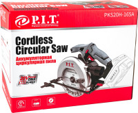Дисковая (циркулярная) пила P.I.T. PKS20H-165A (без АКБ)