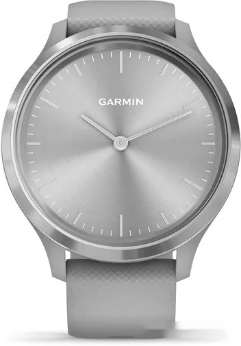 Гибридные умные часы Garmin Vivomove 3 (серебристый/серый)