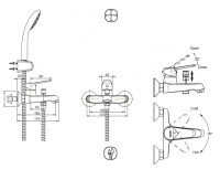 Смеситель Bravat Eco F6111147C-B (EC1954)
