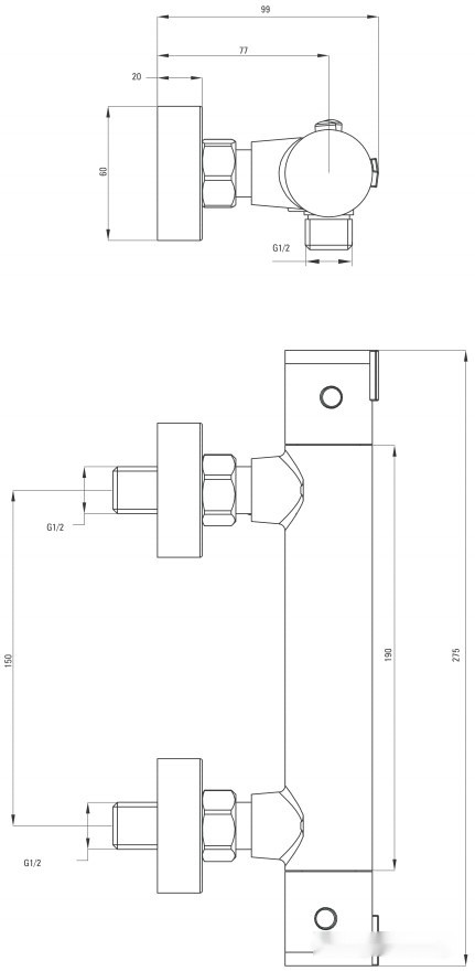 Смеситель Deante Begonia BCB 04BT