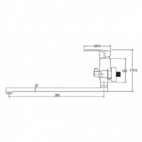 Смеситель Kaiser Guss 68055