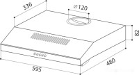 Вытяжка LEX S 600 (нержавеющая сталь)