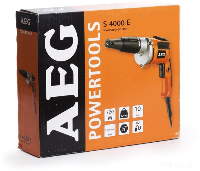 Шуруповерт для гипсокартона AEG Powertools S 4000 E