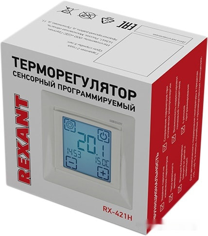 Терморегулятор Rexant RX-421H 51-0586 (белый)