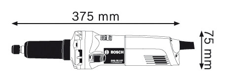 Шлифовальная машина Bosch GGS 28 LCE Professional