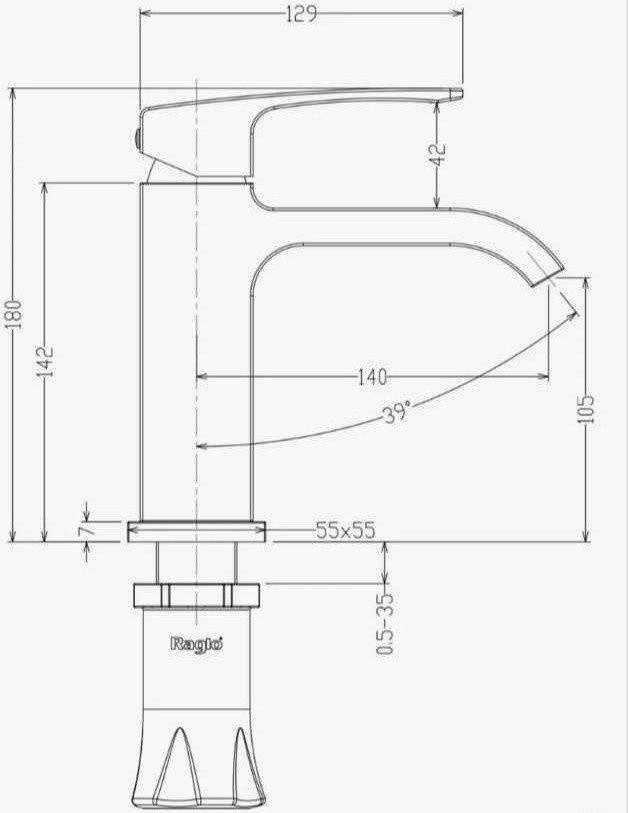 Смеситель Raglo R02.10.09
