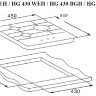 Варочная панель Weissgauff HG 430 WGH