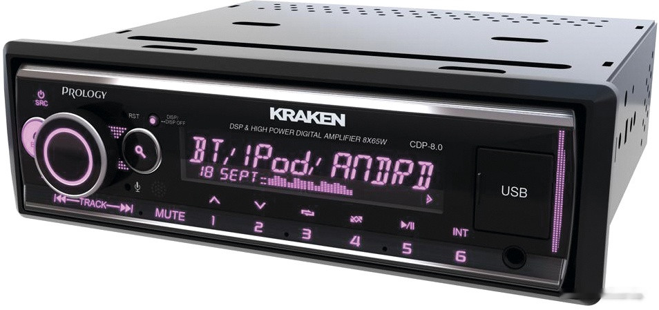 Автомагнитола Prology CDP-8.0 Kraken