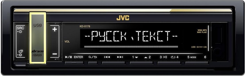 Автомагнитола JVC KD-X178