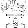 Смеситель Hansgrohe Novus 71040000