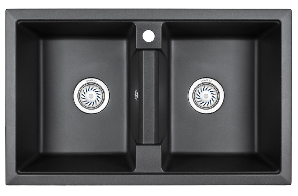 Кухонная мойка Granula 8101 черный