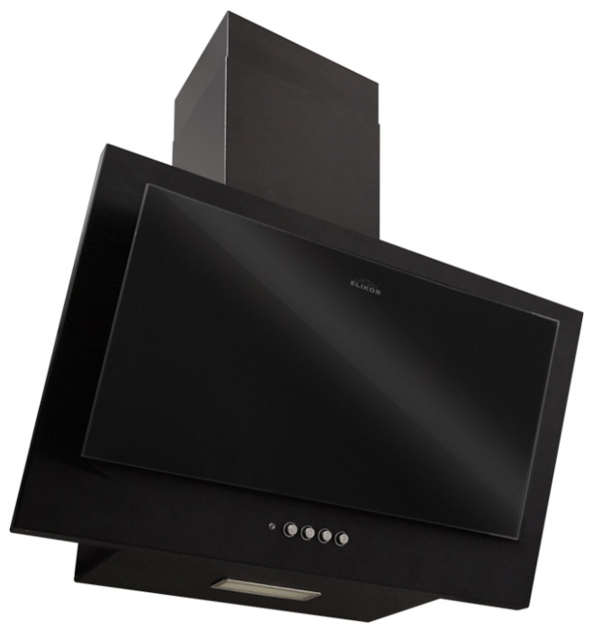 Вытяжка Elikor Коралл 60П-430-К3Д черный/черн.стекло