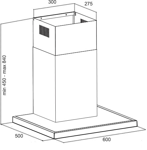 Вытяжка Grand Medina 60 IX