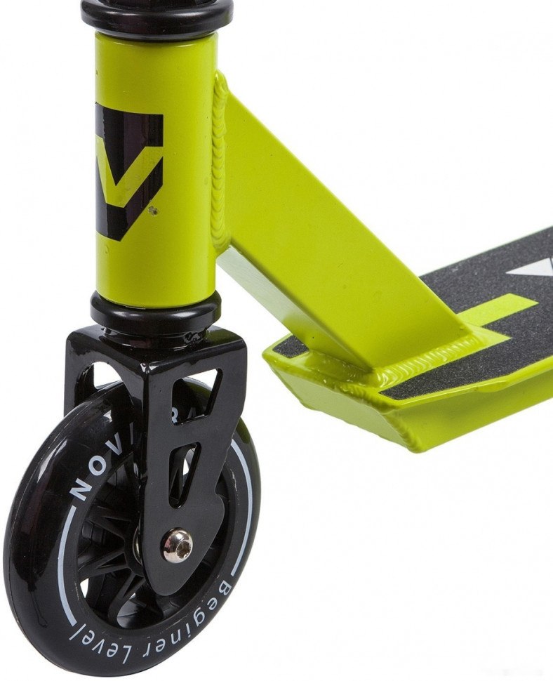 Самокат Novatrack Wolf EL 110P.WOLF.BGN9 (зеленый)