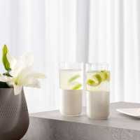 Набор бокалов для воды и напитков Villeroy &amp; Boch Manufacture Rock Blanc 11-3799-8260 (4шт)