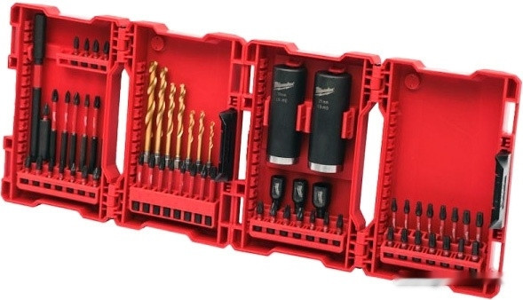 Набор бит Milwaukee 4932464168 (62 предмета)