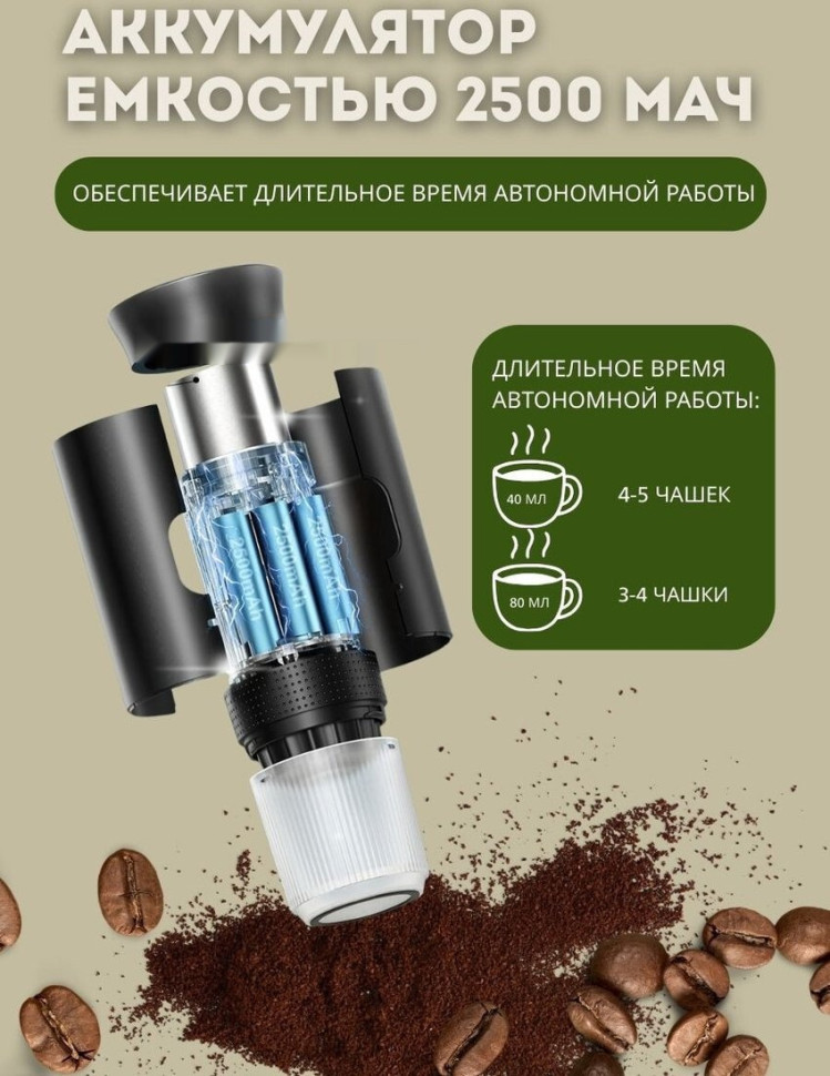 Ручная кофеварка Shenzhen Denorgin KF-JN-02 (белый)