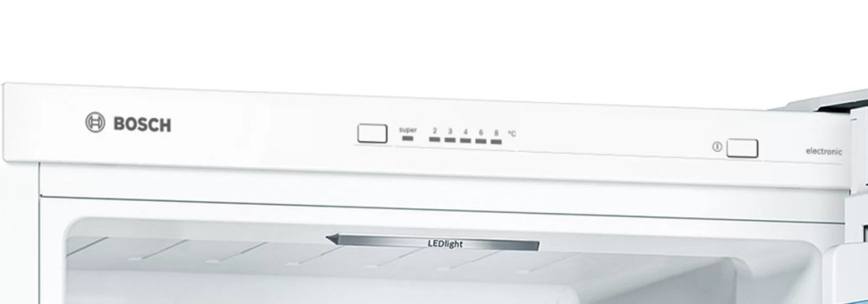 Холодильник с нижней морозильной камерой Bosch KGV33VWEA