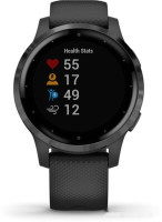 Умные часы Garmin Vivoactive 4s (черный/серый)