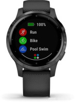 Умные часы Garmin Vivoactive 4s (черный/серый)