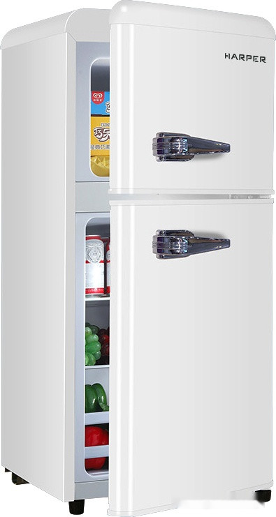 Холодильник HARPER HRF-T140M (оранжевый)