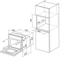 Духовой шкаф De Luxe 6006.05эшв-061