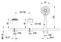 Смеситель Lemark Shift LM4345C
