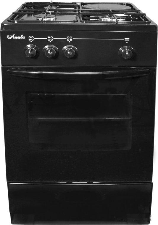 Плита Лысьва ГП 300 МС СТ-2у (черный, без крышки)