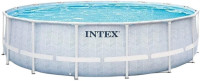 Бассейн INTEX Prism Frame Chevron 26746 (488х122)