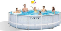 Бассейн INTEX Prism Frame Chevron 26746 (488х122)
