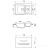 Кухонная мойка Gran-Stone GS-76K (331 белый)