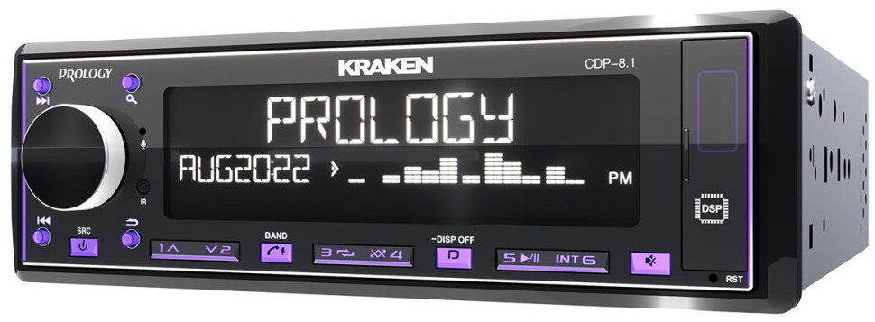 Автомагнитола Prology CDP-8.1 Kraken