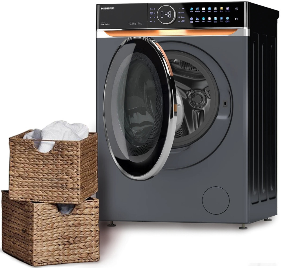 Стиральная машина HIBERG i-DDQ10 10714 Sd