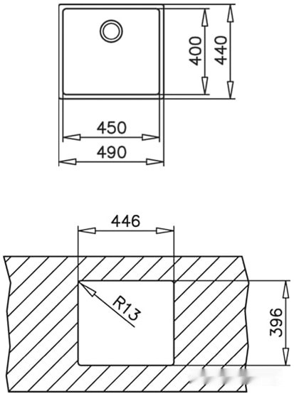 Кухонная мойка Teka Be Linea RS15 45.40