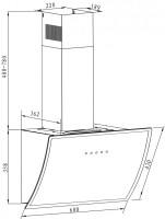 Вытяжка Grand Palermo 60 white