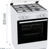 Плита Gorenje GK6A20WF