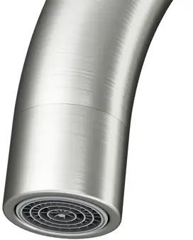 Кухонная мойка Saniteco 6550-L + Spike F9S07011 (сатин, с сифоном, дозатором и коландером)