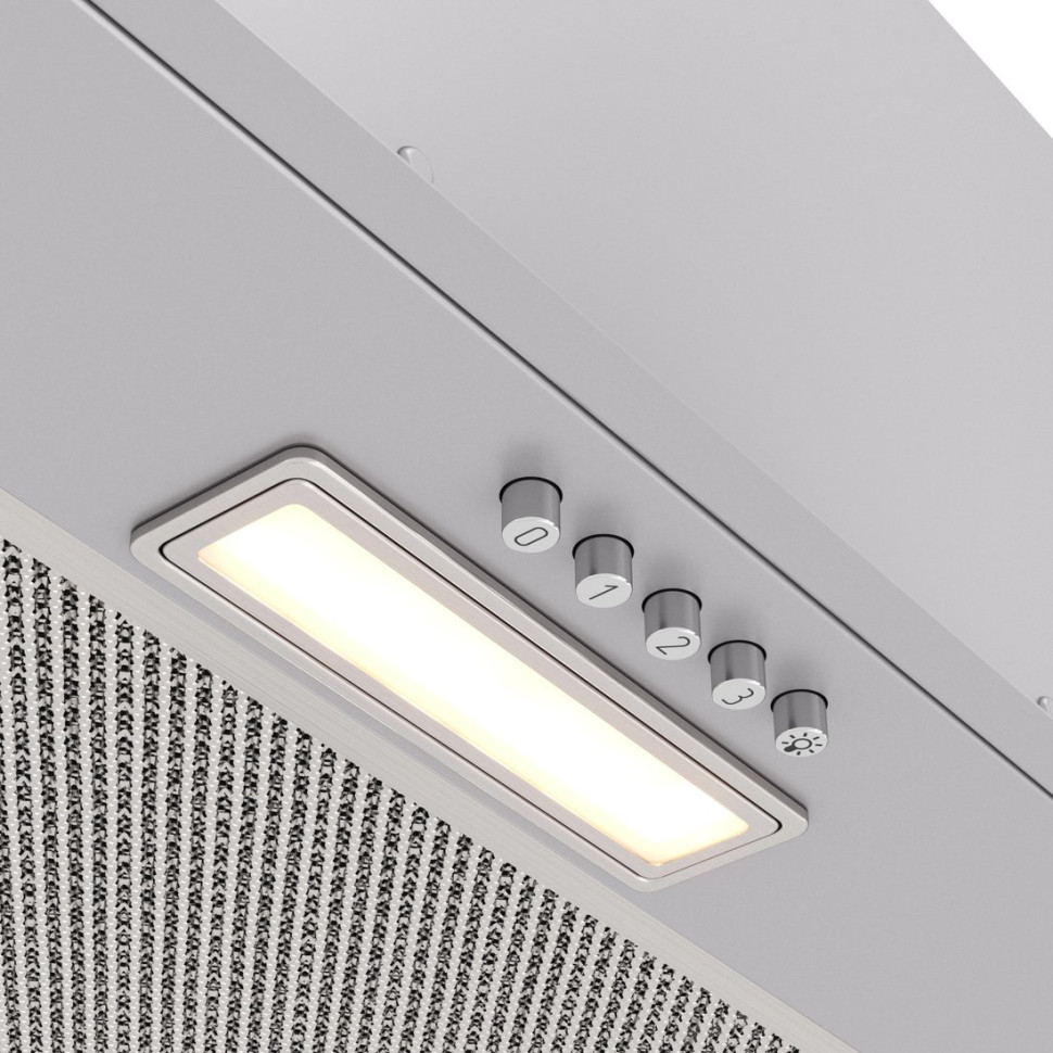 Вытяжка Elikor Cube Basic 60П-500-КЗД (хром)