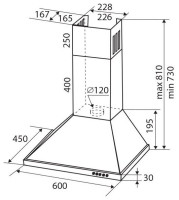 Вытяжка Zigmund &amp; Shtain K 139.6 B