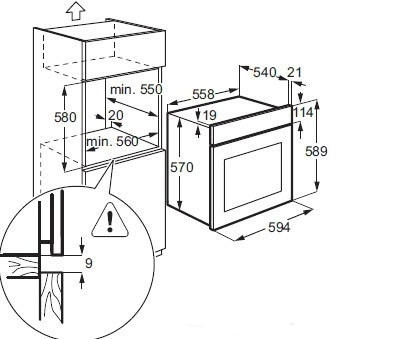 Духовой шкаф Electrolux OPEA 4300 X