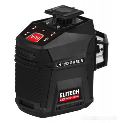 Лазерный нивелир Elitech HD Professional HD LN 12D Green 204736