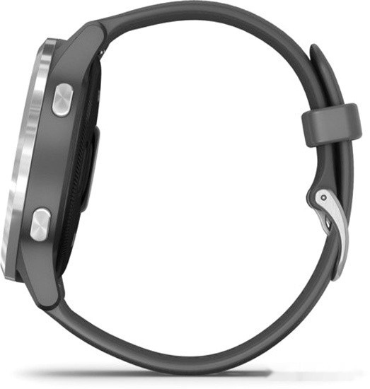 Умные часы Garmin Vivoactive 4 (серый/серебристый)