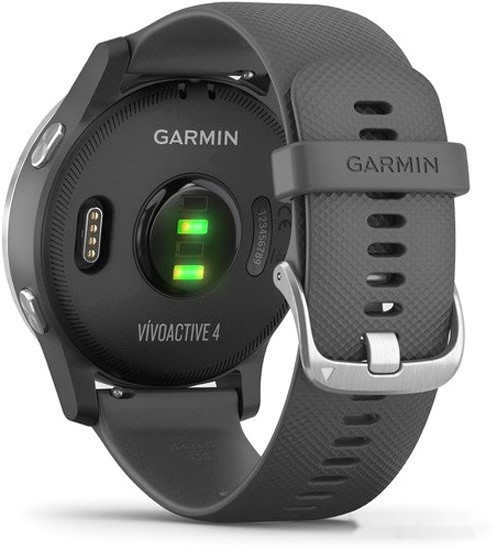 Умные часы Garmin Vivoactive 4 (серый/серебристый)