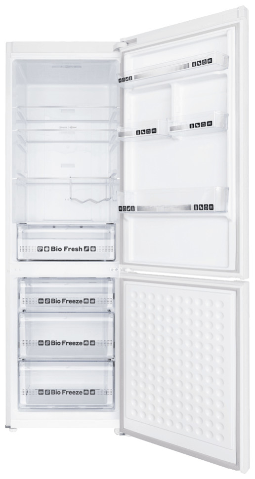 Холодильник с нижней морозильной камерой Maunfeld MFF195NFIW10