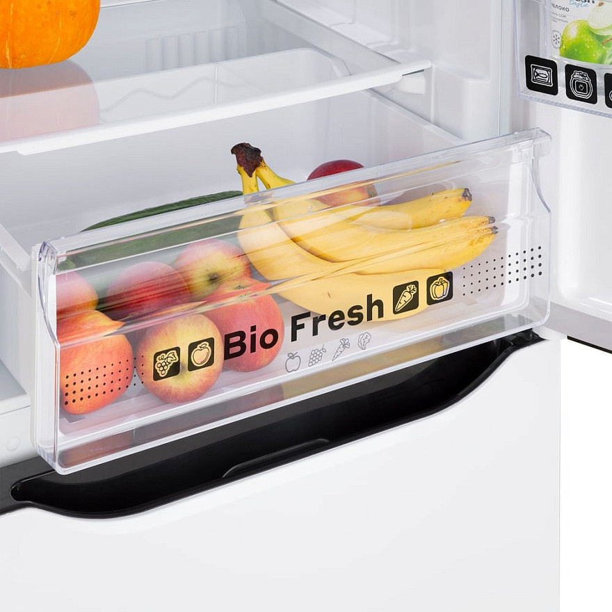 Холодильник с нижней морозильной камерой Maunfeld MFF195NFIW10